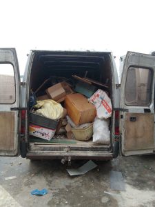 Вывоз мусора микроавтобусом